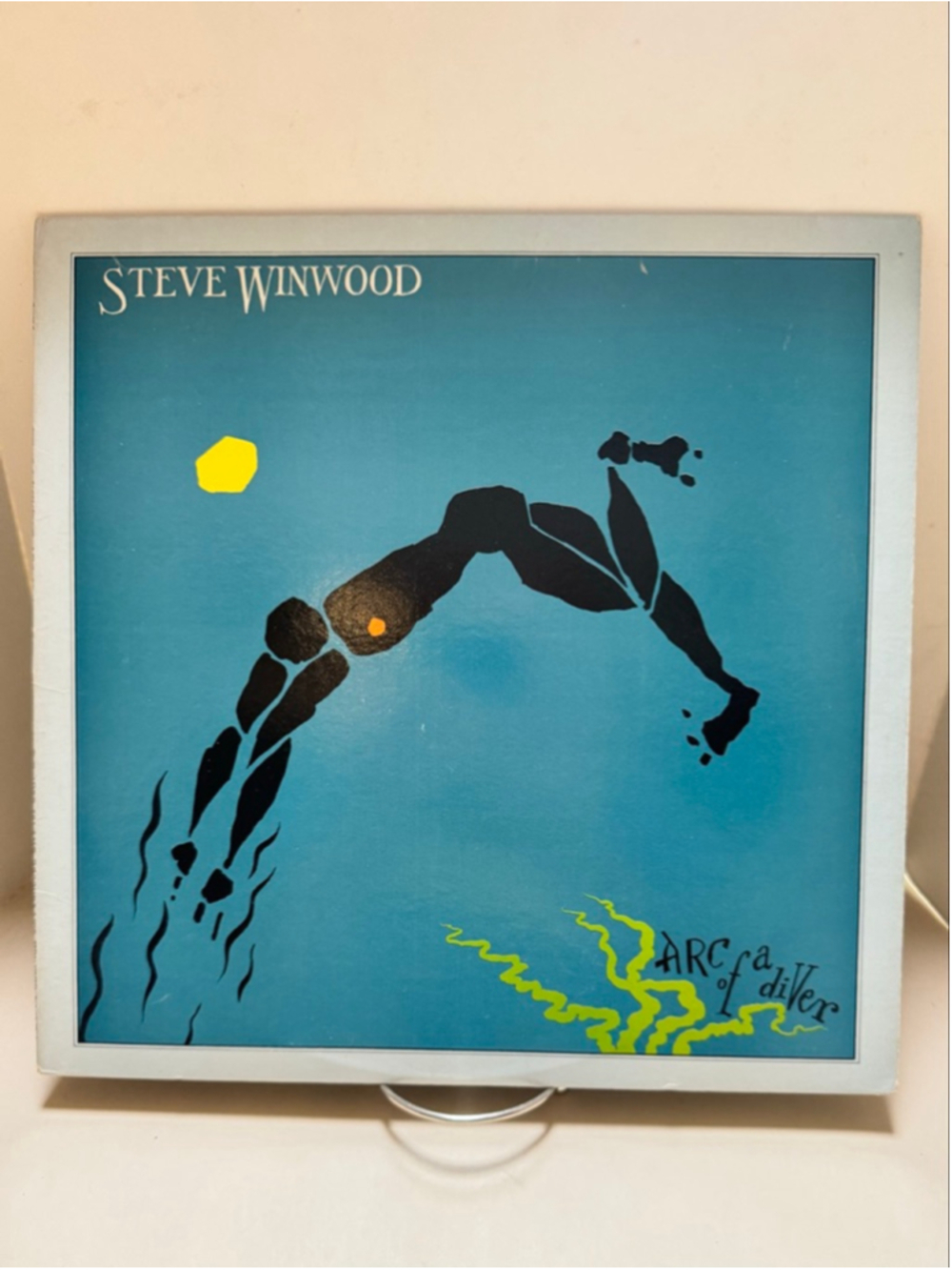 Steve Winwood: Arc of a Diver Vinyl Record LP (1980, Island Records)